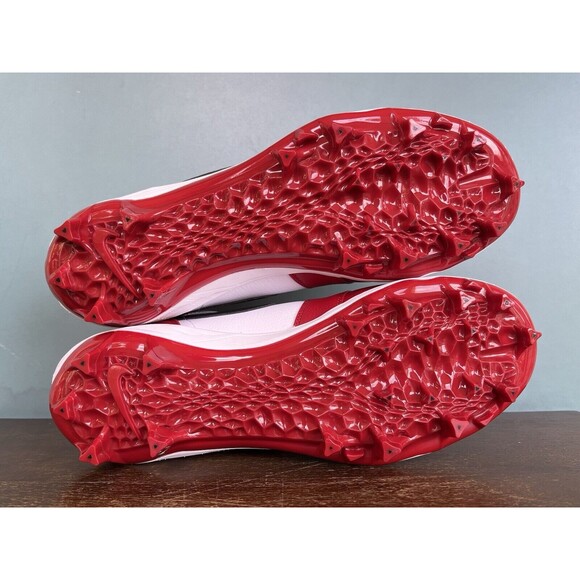 Air Jordan 1 Mid Alpha Menace "Chicago" Football Cleats Men’s Size 13 FJ6805-106 - Picture 10 of 11